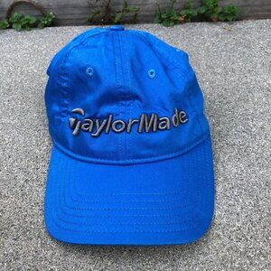 TAYLORMADE Lean.org Golf Hat Men's One Size Blue Embroidered Adjustable Cap​​